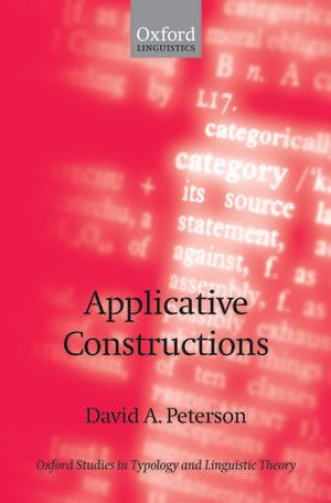 Applicative Constructions de David A. Peterson