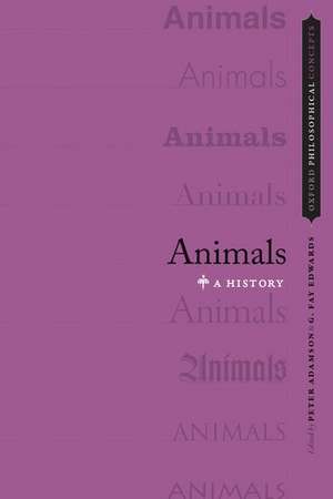 Animals: A History de Peter Adamson