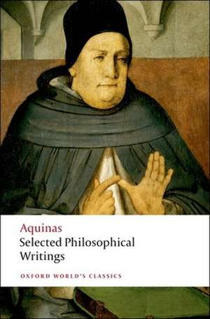 Selected Philosophical Writings de Thomas Aquinas