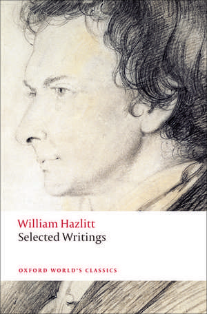 Selected Writings de William Hazlitt