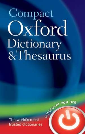 Compact Oxford Dictionary & Thesaurus de Oxford Languages