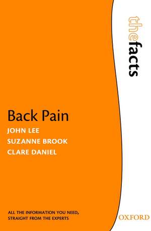 Back Pain de John Lee