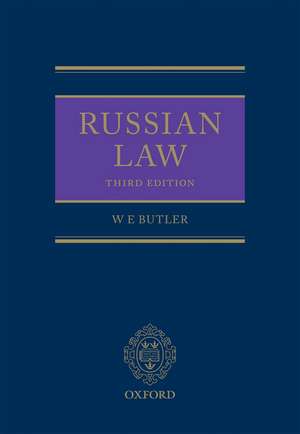 Russian Law de William Butler