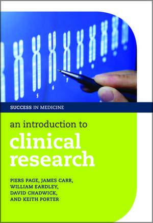 An Introduction to Clinical Research de Piers Page