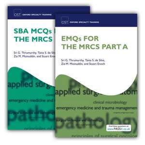 SBA MCQs and EMQs for the MRCS Part A Pack de Sri G. Thrumurthy