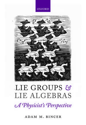 Lie Groups and Lie Algebras - A Physicist's Perspective de Adam M. Bincer