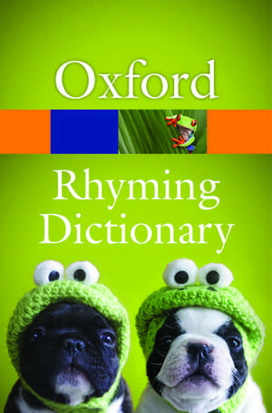 New Oxford Rhyming Dictionary de Oxford Languages