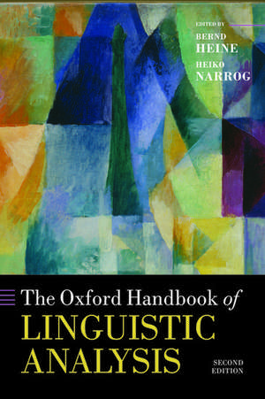 The Oxford Handbook of Linguistic Analysis de Bernd Heine