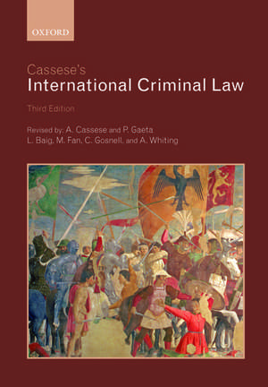 Cassese's International Criminal Law de Antonio Cassese