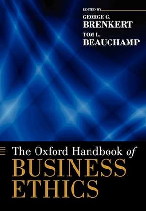 The Oxford Handbook of Business Ethics de George G. Brenkert