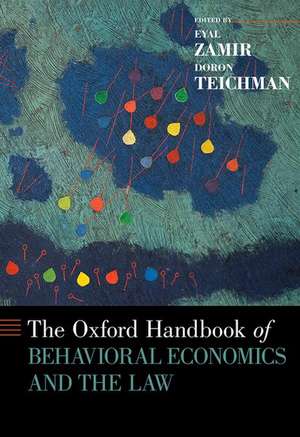 The Oxford Handbook of Behavioral Economics and the Law de Eyal Zamir