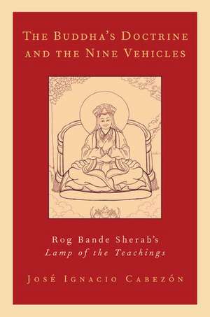 The Buddha's Doctrine and the Nine Vehicles: Rog Bande Sherab's Lamp of the Teachings de Jose Ignacio Cabezon