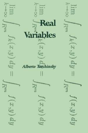 Real Variables de Alberto Torchinsky