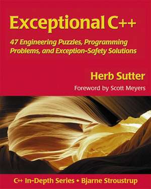 Exceptional C++ de Herb Sutter