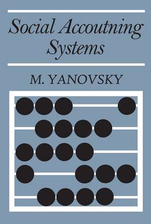 Social Accounting Systems de M. Yanovsky