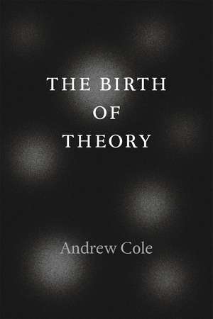 The Birth of Theory de Andrew Cole