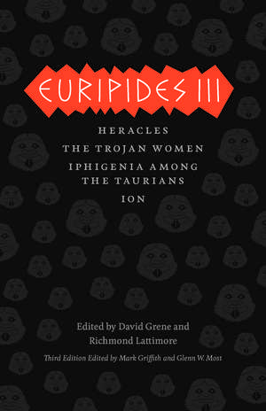 Euripides III: Heracles, The Trojan Women, Iphigenia among the Taurians, Ion de Euripides