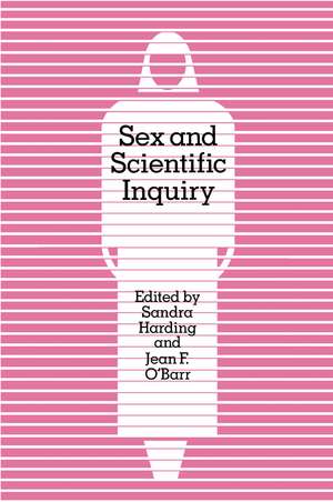 Sex and Scientific Inquiry de Sandra Harding