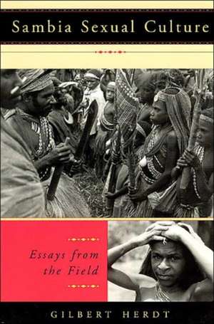 Sambia Sexual Culture: Essays from the Field de Gilbert Herdt