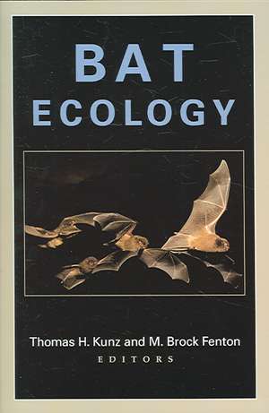 Bat Ecology de Thomas H. Kunz