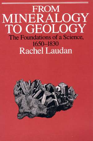 From Mineralogy to Geology: The Foundations of a Science, 1650-1830 de Rachel Laudan