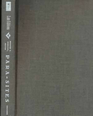 Para-Sites: A Casebook against Cynical Reason de George E. Marcus