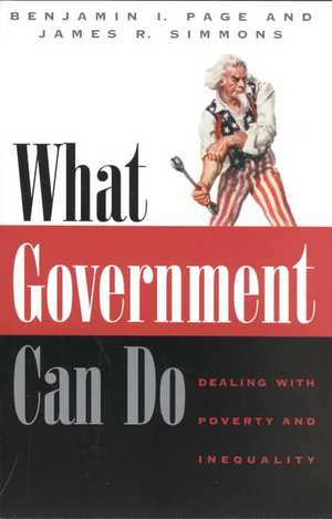 What Government Can Do: Dealing with Poverty and Inequality de Benjamin I. Page