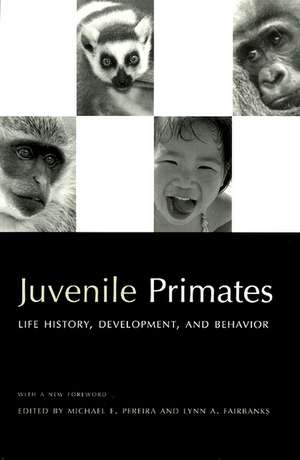 Juvenile Primates: Life History, Development and Behavior, with a new Foreword de Michael E. Pereira