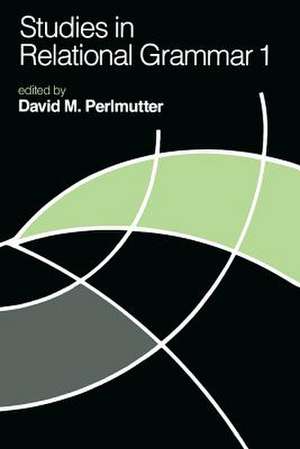 Studies in Relational Grammar 1 de David M. Perlmutter