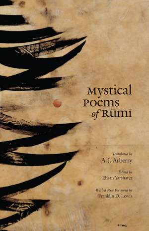 Mystical Poems of Rumi de Jalal al-Din Rumi