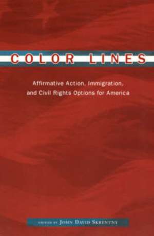 Color Lines: Affirmative Action, Immigration, and Civil Rights Options for America de John D. Skrentny