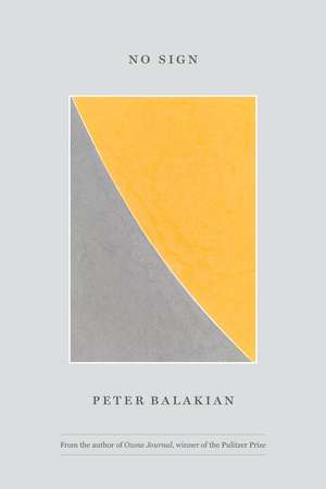 No Sign de Peter Balakian