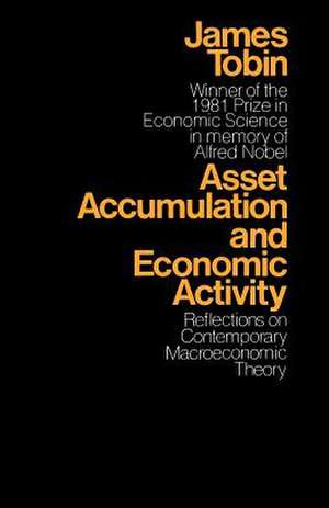 Asset Accumulation and Economic Activity: Reflections on Contemporary Macroeconomic Theory de James Tobin