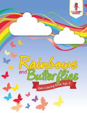 Rainbows and Butterflies de Coloring Bandit