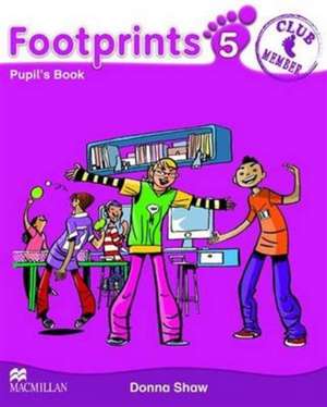 Shaw, D: Footprints 5 Pupil's Book Pack de Donna Shaw