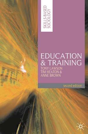 Education and Training de Tony Lawson