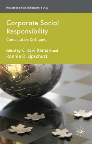 Corporate Social Responsibility: Comparative Critiques de R. Raman