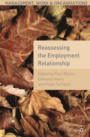 Reassessing the Employment Relationship de Edmund Heery