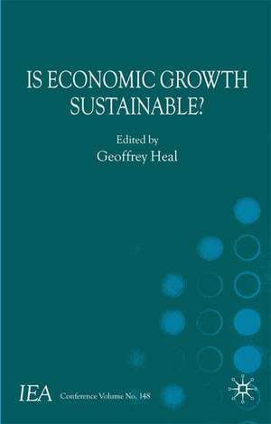 Is Economic Growth Sustainable? de G. Heal