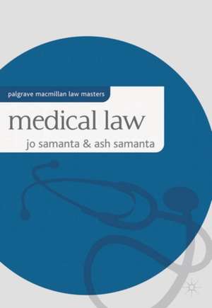 Medical Law de Jo Samanta