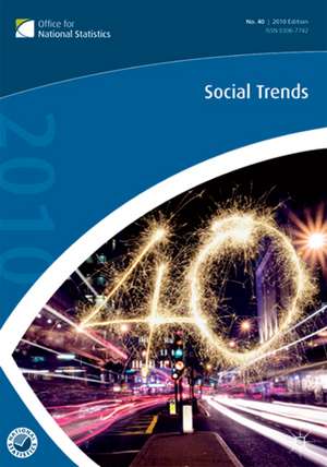 Social Trends (40th Edition) de Nana