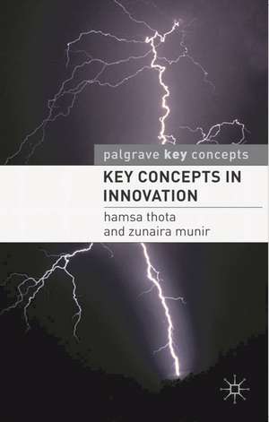 Key Concepts in Innovation de Li Xianhong