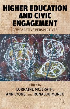 Higher Education and Civic Engagement: Comparative Perspectives de L. McIlrath