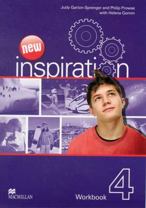 Garton-Sprenger, J: New Edition Inspiration Level 4 Workbook de Philip Prowse