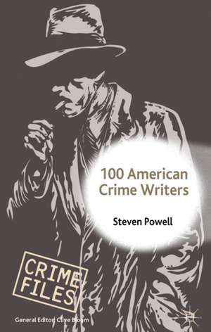 100 American Crime Writers de S. Powell