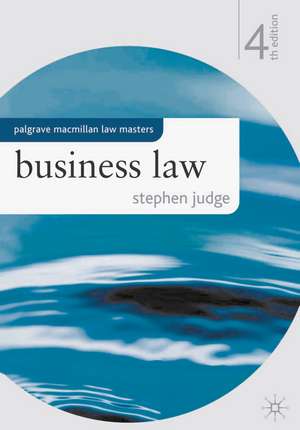 Business Law de Stephen Judge