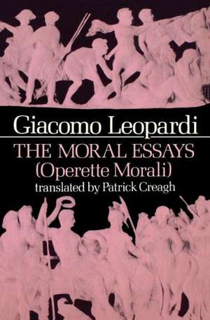 The Moral Essays (Operette Morali) de Leopardi