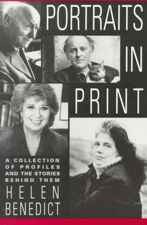 Portraits in Print (Paper) de H Benedict