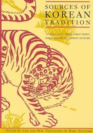 Sources of Korean Tradition – From the Sixteenth to the Twentieth Centuries de Jennifer Crewe