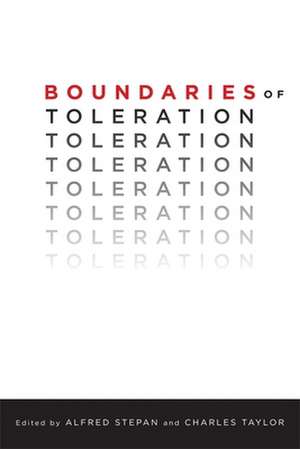 Boundaries of Toleration de Alfred Stepan